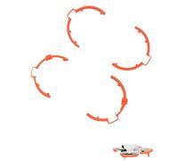 Lokyoyo Protector de hélice para dron DJI Flip, protector anticolisión a prueba de golpes para DJI Flip Fly más accesorios combinados (naranja)