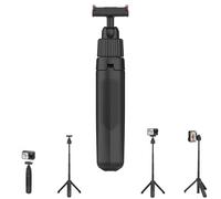 Lokyoyo Soporte magnético de liberación rápida mini palo selfie soporte para DJI Osmo Action 5 Pro/ 4/3 con base magnética, barra extensible de 40 cm con rotación de 360° para accesorios DJI Osmo 360