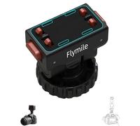 Lokyoyo Soporte magnético de liberación rápida para Insta.360 Ace/Ace Pro/2/X5/X4/X3/X2, soporte de disparo de doble pantalla con zapata fría e interfaces de rosca de 1/4 pulgadas para vlogging y