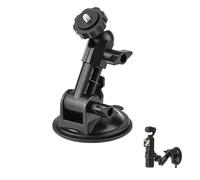 Lokyoyo Soporte universal de 3 ventosas, soporte universal ajustable de 360° para ventana de parabrisas con tornillo de 1/4 pulgadas para Insta.360 X5 X4 Pocket 2 3 G0Pr0 Max Mini Hero 12 11 10 9 8
