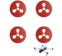 Lokyoyo Tapa de motor para dron a prueba de polvo, accesorios protectores de motor para DJI Air 3S/3 y DJI Mavic 3/3 Pro/3 Classic, protector de cubierta antipolvo de aluminio (cubierta de motor roja)