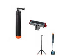 Lokyoyo Trípode flotante selfie Stick para Insta.360 Go Ultra - 57 cm, extensible, impermeable, agarre de mano, monopié con varilla de flotabilidad, accesorio submarino para Go Ultra (Tripod + Go
