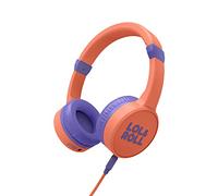 Auriculares micro energy sistem lol&roll orange supraural - diadema - jack 3.5mm - limitador de volumen
