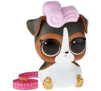 LOL Surprise Big Pet DJ K.9. con 15 sorpresas que incluyen gafas para usar y compartir, collar, 2 accesorios para mascotas, mochila o alcanc a, r