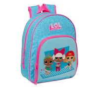 LOL SURPRISE! DIVAS - Mochila Infantil, Ideal para Niños de Diferentes Edades, Cómoda y Versátil, Calidad y Resistencia, 28x10x34 cm, Color Azul