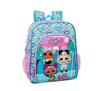 LOL Surprise Hearts, Mochila Junior Niña Adaptable Carro, Unica, Multicolor