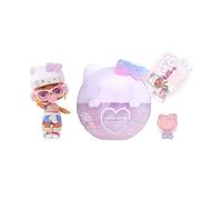 LOL Surprise Loves Hello Kitty Tots - Muñeca 50 Aniversario Coleccionable con 7 Sorpresas Crystal Cutie - Para Niñas Mayores de 3 Años