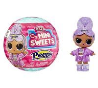 LOL Surprise Loves Mini Sweets - Peeps Cozy Bunny con muñeca coleccionable, 7 sorpresas, tema de primavera y Pascua, muñeca pequeña de edición limitada de Peeps, gran regalo de juguete para niñas a