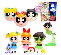 LOL Surprise Loves Powerpuff Girls - Juego de minifiguras con 3 minifiguras y soporte, calcomanías, más | LOL Surprise x Powerpuff Girls Figuras para niños y niñas