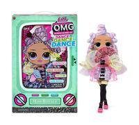 LOL Surprise! Mu eca de moda OMG Dance Miss Royale con 15 sorpresas, incluyendo zapatos m gicos con luz negra, cepillo de pelo, soporte para mu