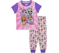 LOL Surprise Pijamas de Manga Corta para niñas Dolls Rosa 11-12 Años