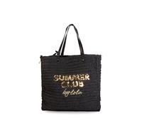 Lola Casademunt Bolsa de playa oro / negro One Size oro / negro