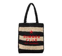 LOLA CASADEMUNT Bolsos, neceseres y maletas para mujer BOLSO STRIPED RAFFIA-EFFECT
