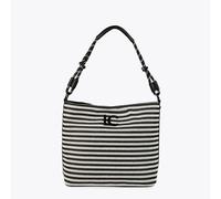 Lola Casademunt Shopper en tejido de rayas LS2504035-10N