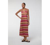 Lola Casademunt Vestido de verano crema / marrón oscuro / verde claro / rosa 40 EUR