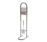 Lola Home Portarrollos, Metal, Plateado, 16x29x79 cm