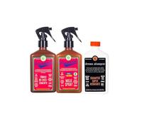 Lola Kit de Cuidado Capilar, Tónico de Crecimiento, Milk Spray Acondicionador Leave-in, Champú Hidratante, 3 x 250ml