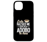 Lola me crió bien con Adobo en la mano divertidos amantes del Adobo Carcasa para iPhone 14 Plus