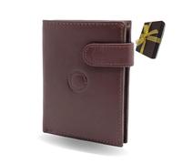 Lola Sale Cartera para Hombre con Monedero | Billetera de Piel | Cartera Tarjetero de Cuero con Gran Capacidad (M12040 Cafe Vertical)