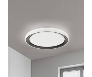 LOLA Smart Disc plafón LED negro/blanco, RGBW