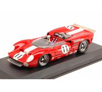Lola T70 Spyder #11 5th Can-Am Bridgehampton 1967L. Motschenbacher 1:43 Modelo