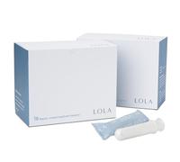 LOLA Tampones de algodón orgánico, 32 unidades, tampones regulares, productos de higiene femenina de período, productos aprobados por la HSA FSA Cuidado femenino