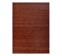 LOLAhome Alfombra de bambú Marrón de 180x250 cm, Antideslizante, Anti Manchas, Resistente a la Humedad, para Salón, Dormitorio, Cocina, Baño, Pasillo, Garaje