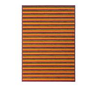 LOLAhome Alfombra de bambú Multicolor de 140x200 cm, Antideslizante, Anti Manchas, Resistente a la Humedad, para Salón, Dormitorio, Cocina, Baño, Pasillo, Garaje