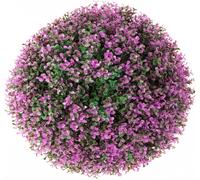 LolaHome Bola boj artificial Lavanda de exterior lila de plástico de Ø 40 cm