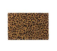 LOLAhome Felpudo de Animal Print de Fibra de Coco Natural de 40x60 cm