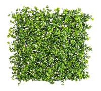 LOLAhome Jardín Vertical Artificial Estilo Enredadera | 1 Panel de 50x50 cm | PVC: 5 años protección UV | Realista y Elegante, Fácil instalación | para Interior y Exterior | Jardín Vertical