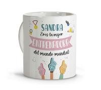 LolaPix Basquet regalos. Taza personalizada. Tazas originales para regalar. Regalo entrenador. Regalo entrenadora. Taza cerámica 330 ml.