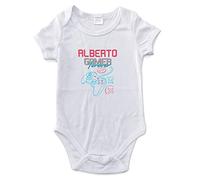 LolaPix Body personalizado con nombre para niño, niña. Mameluco. Pelele. Manga corta. Regalos personalizados. Tallas de 0 a 18 meses. GAMER FOREVER