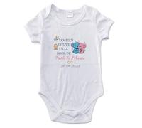 LolaPix Body Yo tambien Estuve en la Boda Bebe. Bodys Personalizados para Bebes. Regalos Personalizados Boda para Bebés. Manga Corta y Larga - Tallas de 0 a 18 meses. Koalas