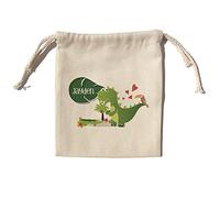 LolaPix Bolsas Animales Cumpleaños. Bolsa merienda Personalizada Infantil. Regalo Personalizado con Nombre. Bolsas merienda kids. Varios diseños y tamaños. Dino Cocodrilo Infantil