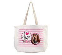 LolaPix Bolso Mamá Foto Personalizado. Regalos Día de la Madre Personalizados. Varios diseños. I Love Mom