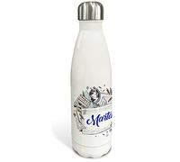 LolaPix Botella Personalizada para Profesores - Regalo Original - Acero Inoxidable, Térmica de Doble Capa, Libre BPA - 500ml y 750ml - Mundo Profe