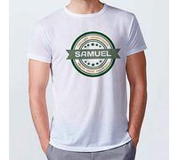LolaPix Camiseta Original Hombre Dia del Padre Personalizada con Nombre/Texto. Regalos Personalizados para Hombre. Certificado Oeko-Tex Standard. Varios Diseños y Tallas. Tacto Algodón.