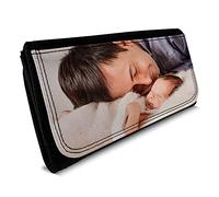 LolaPix Cartera Personalizada Mujer. Regalos Personalizados. Cartera Personalizada. Simil Piel. Modelo Grande