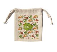 LolaPix Dinosaurio. Bolsa merienda Personalizada. Bolsa merienda Infantil. Regalo Personalizado con Nombre. Bolsas merienda kids.. Varios diseños y tamaños. Mundo Dino
