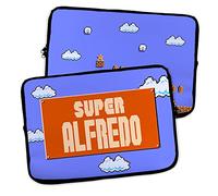 LolaPix Funda Portátil y Tablet. Funda de Neopreno. Regalo Personalizado con Nombre. Funda Ordenador. Varios tamaños. Mario