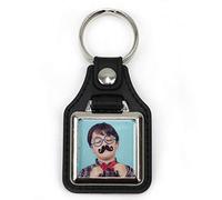 LolaPix Llavero Personalizado Foto y Texto. Llaveros Originales Personalizados. Llavero Cuero. Llaveros con Foto. Regalos Día del Padre Originales. Regalo Abuelo. Dia del Padre Llavero. Gallego