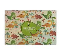 LolaPix Mantel Dinosaurios. Mantel Individual Infantil. Mantel Personalizado.Mantel Tela. Rectangular 30x45 cm. Varios diseños. Mundo Dino