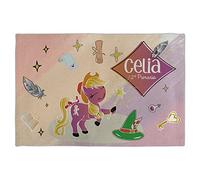 LolaPix Mantel Individual Tela. Mantel Individual Infantil. Mantel Personalizado.Mantel Tela. Rectangular 30x45 cm. Varios diseños. Pony Hada Infantil