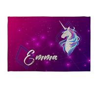 LolaPix Mantel Unicornio. Mantel Individual. Mantel Infantil Personalizado. Mantel Tela 45x30 cm. Mantel Poliester con Textura Tipo Lino. Regalos Personalizados. Varios diseños. Unicorn