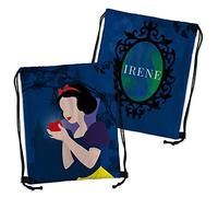 LolaPix Mochila Disney Princesas Blancanieves 41x37 cm. Bolsa Cuerdas Personalizada Versátil