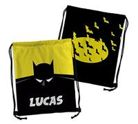 LolaPix Mochila saco superhéroes. Regalos personalizados. Mochila de cuerdas. Varios diseños. BATMAN