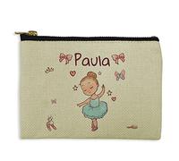 LolaPix Monedero niño Personalizado. Estuche mascarilla niños. Bolsa Mascarilla Niños. Regalo Original para niños. Personalizable. Bolsa con Cremallera. 10 x 15 cm. Varios diseños. Neceser Tela.