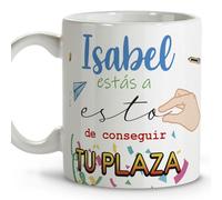 LolaPix Opositora. Tazas originales para regalar. Regalos opositores. Oposiciones. Tazas personalizadas. Taza cerámica 330 ml.