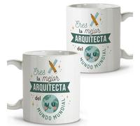 LolaPix Regalo arquitecta. Tazas originales para regalar. Regalos para arquitectos. Tazas personalizadas. Taza cerámica 330 ml.